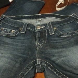 True Religion Denim Straight Jeans Size 28 x 34